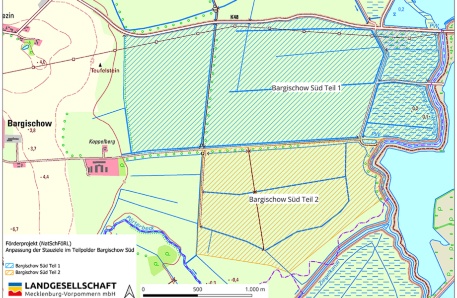 Karte Bargischow Süd Karte Bargischow Süd