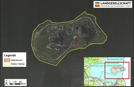 Lageplan Riether Werder Lageplan Riether Werder