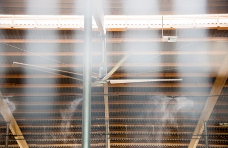 Ventilatoren im Milchviehstall von Köchelstorf Ventilatoren im Milchviehstall von Köchelstorf