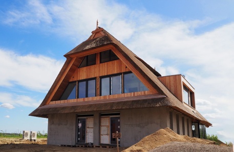 Haus mit Reetdach Haus mit Reetdach