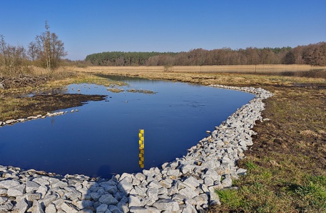 Böschungssicherung Auslaufbauwerk Böschungssicherung Auslaufbauwerk
