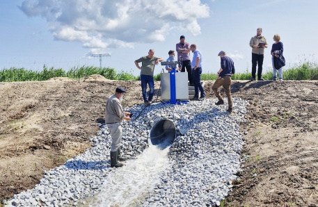 1 Abnahme Bargischow Süd 12 06 2025 Abnahme im Polder Bargischow Süd
