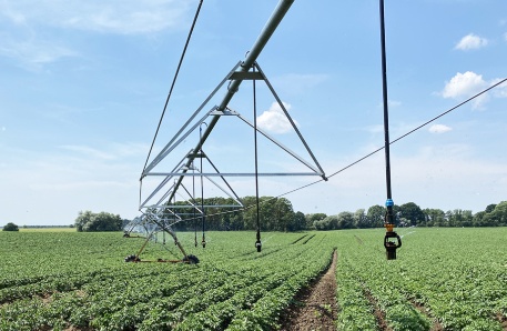 Wassersparende Beregnungsanlage 1 Wassersparende Beregnungsanlage 1