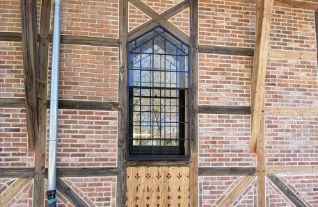 Zierelemente Fachwerk und Hallenfenster Zierelemente Fachwerk und Hallenfenster
