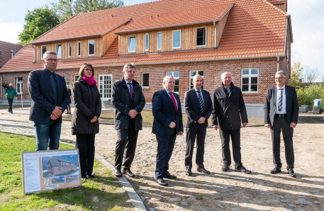 Übergabe Melkerhaus Gülzow