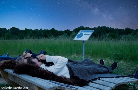 11 Sternenbeobachtungsplatz Fotomontage ©Evelin Kartheus 11 Sternenbeobachtungsplatz Fotomontage ©Evelin Kartheus