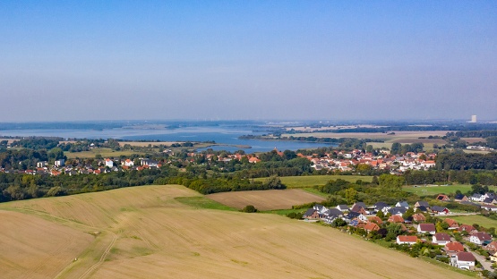 Luftbild von Dassow