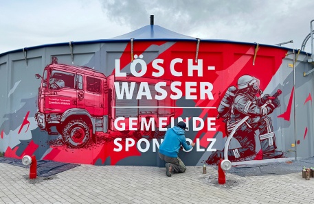 Löschwasserbehälter Sponholz