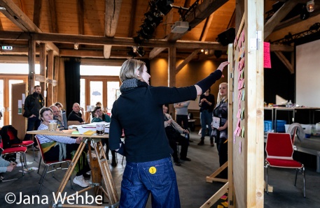 Workshops bei der "Zukunftsschmiede" in Neustrehlitz Copyright: Jana Wehbe