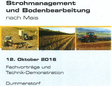 Grafik Strohmanagement und Bodenbearbeitung nach Mais