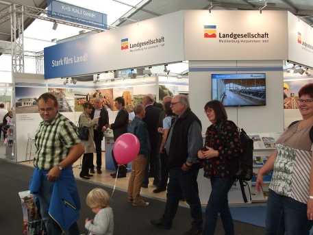 Landgesellschaft präsentiert sich auf der Mela 2015