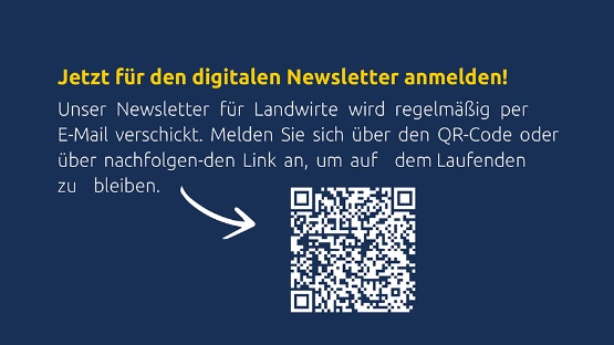 QR Code Anmeldung Newsletter Landwirte