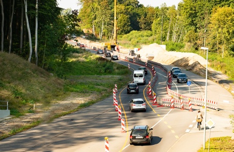 Bau einer Bundesstraße in M-V