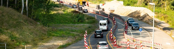 Bau einer Bundesstraße in M-V