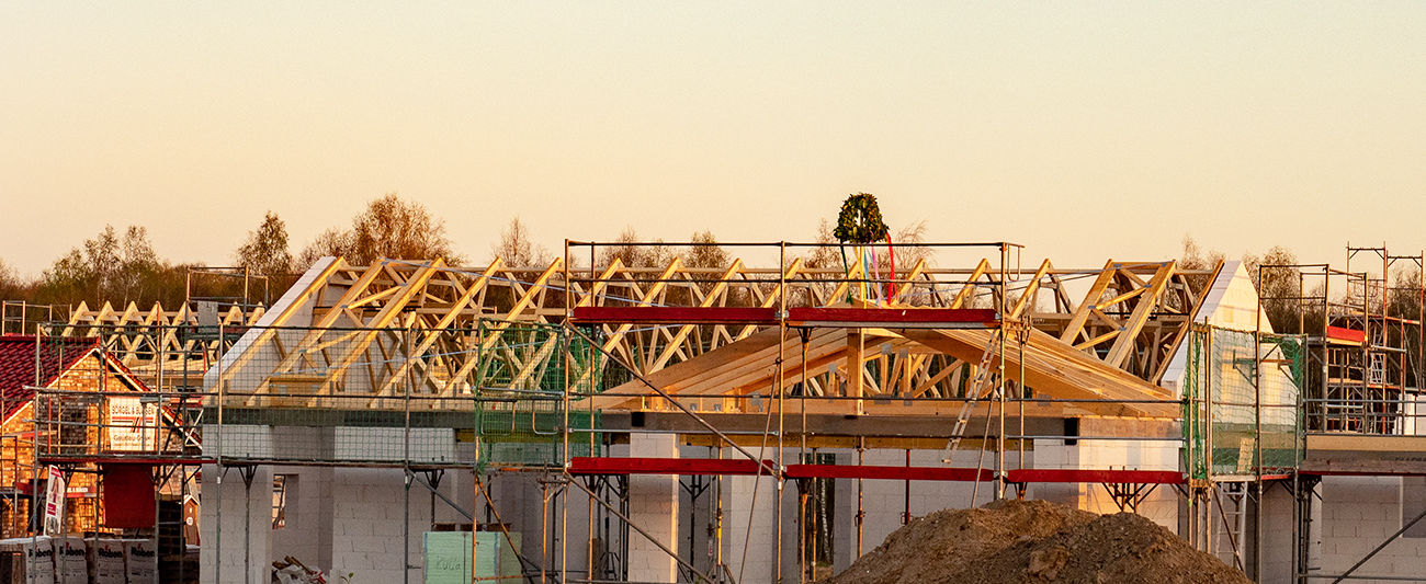 Hochbau Richtfest