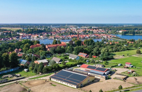Luftbild von Malchow Luftbild von Malchow